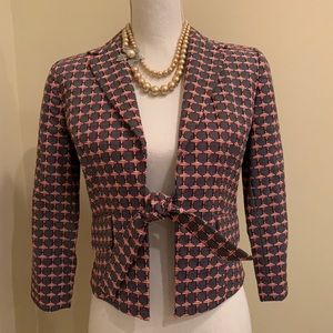 Peck & Peck Black/Red/White Jacket